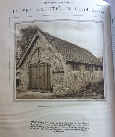 The studio - 1927 T&amp;C magazine