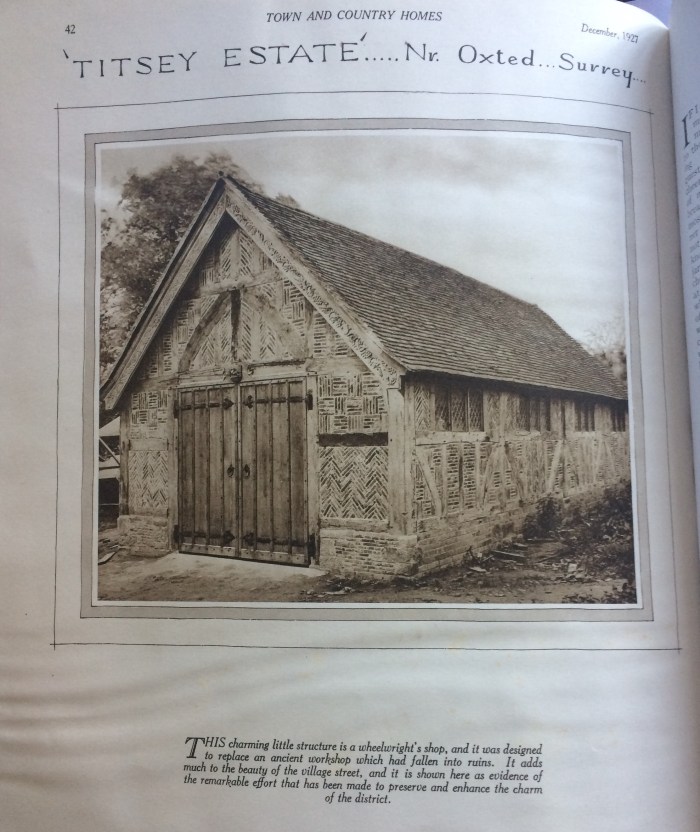 The studio - 1927 T&amp;C magazine