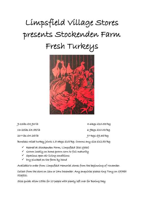 Stockenden Farm Fresh Turkeys flyer v2
